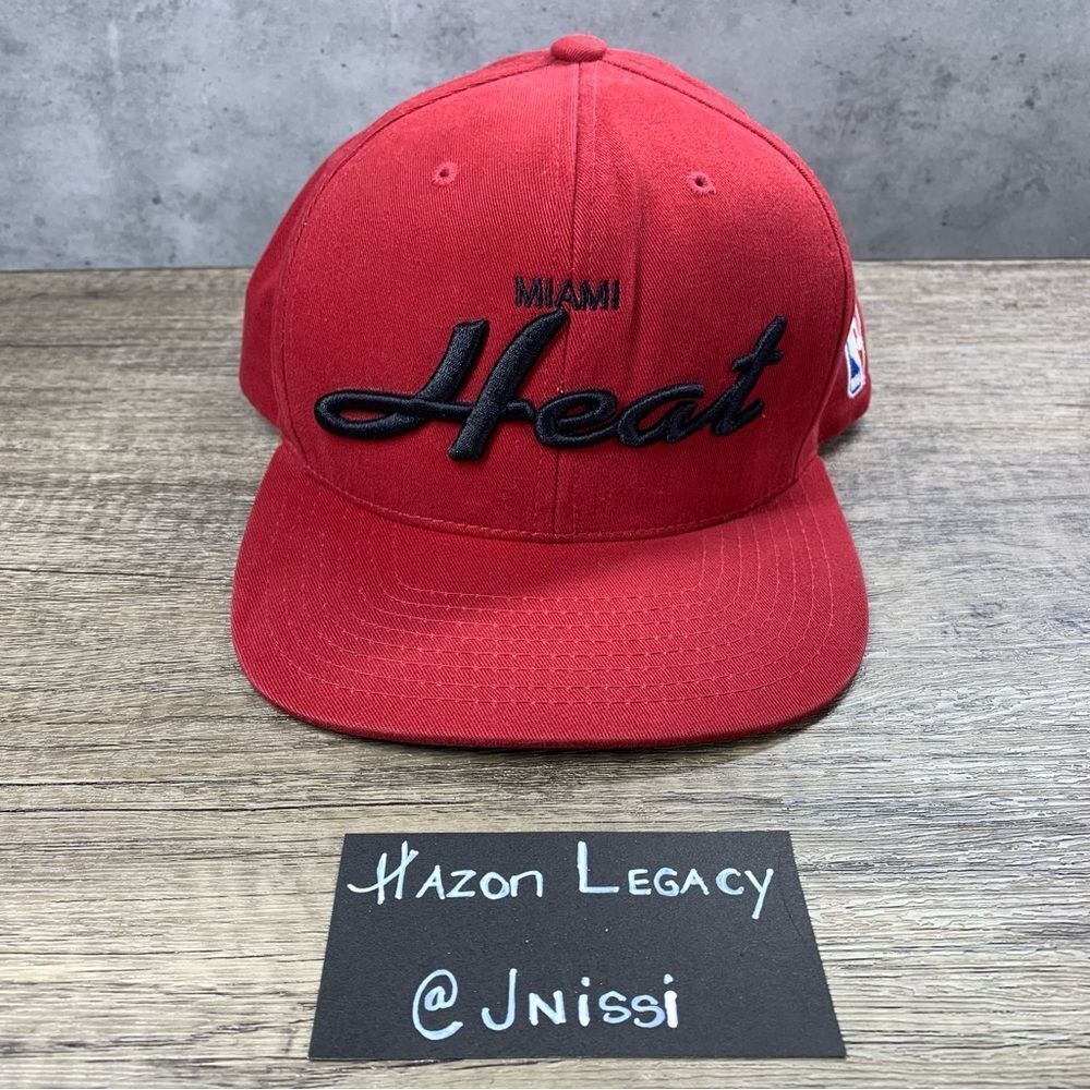 Miami Heat~Adidas Baseball Cap Adjustable Snapback Hat NBA Basketball Hat‎